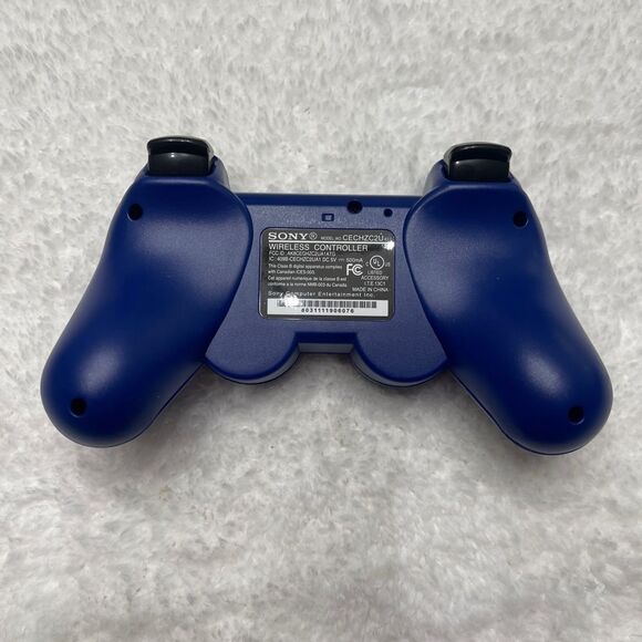 Sony PS3  Blue Wireless Game Controller - Picture 4 of 4